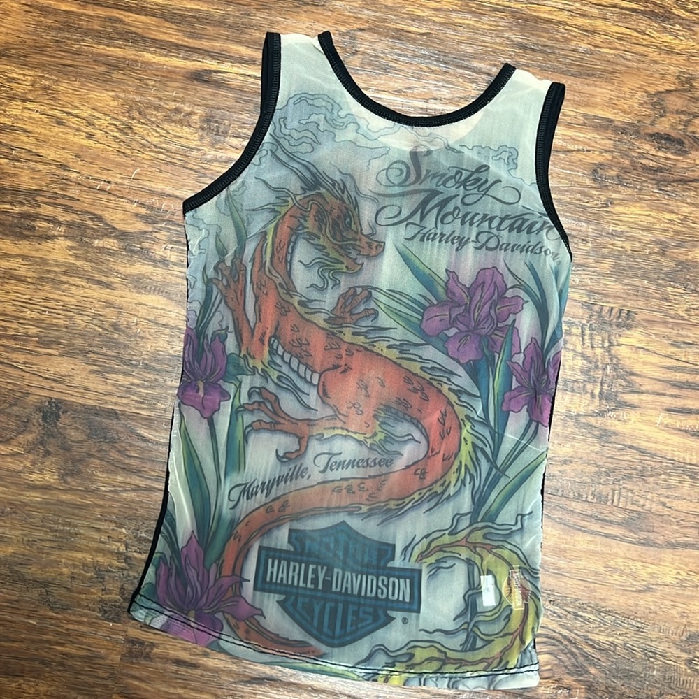 Harley Davidson Pull Over Top -Medium